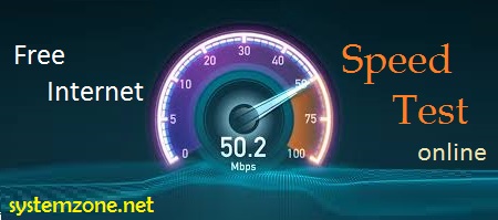 Speed Test Internet online, free