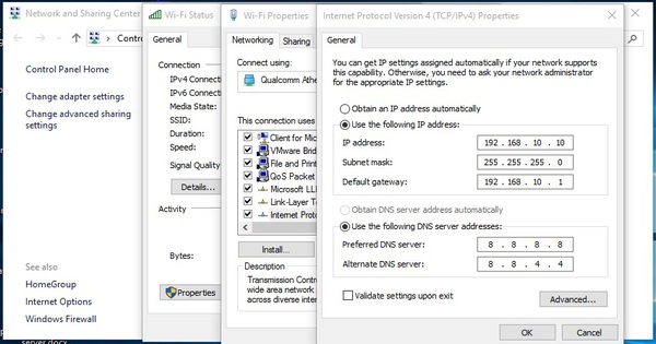 IP Address Assign on Windows Operating System