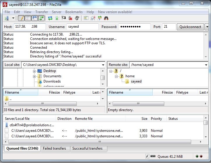 Filezilla server port forwarding winscp scheduled ftp download