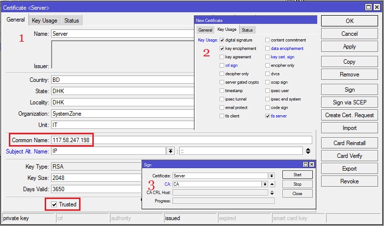 Mikrotik sstp server настройка windows