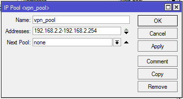 SSTP User IP Pool