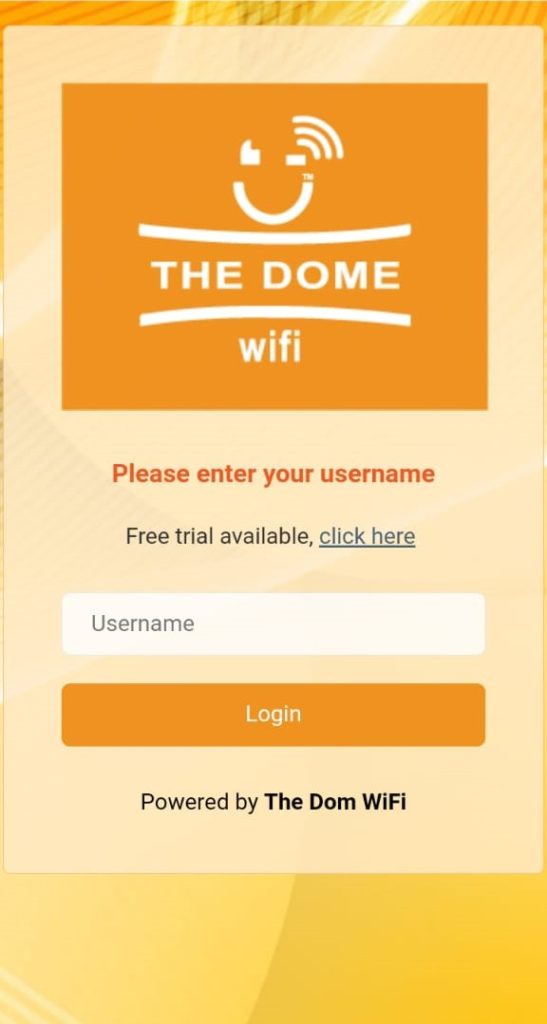 TheDomWiFi Mobile View