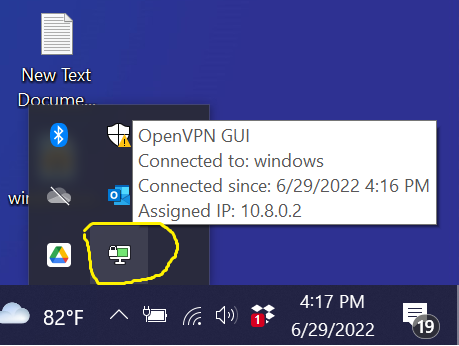 windows openvpn client configuration