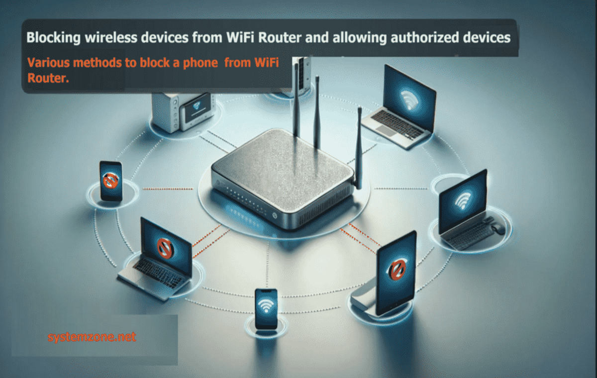 Block a mobile from WiFi