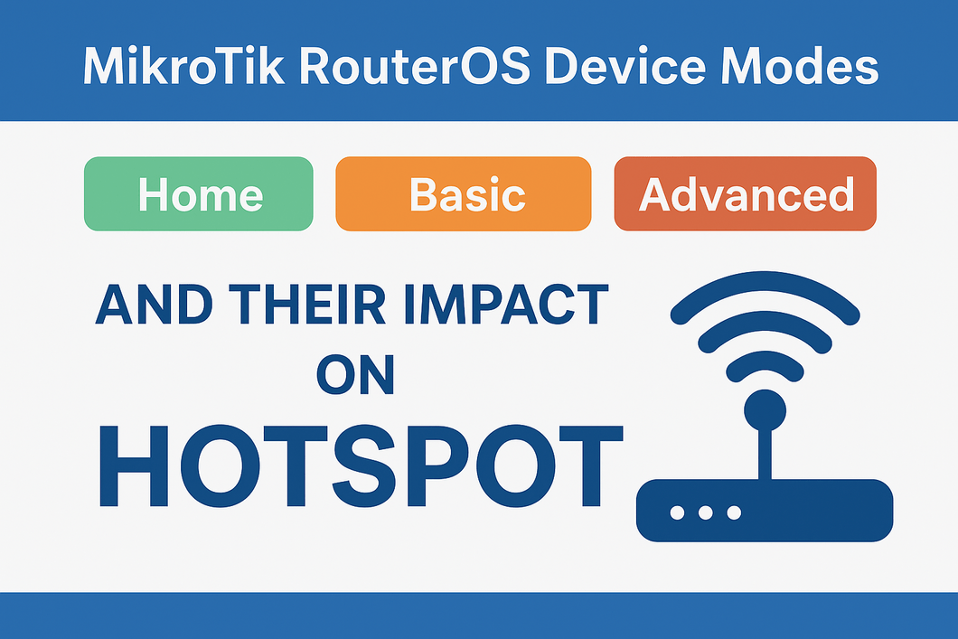 MikroTik RouterOS Device Mode: Home, Basic, and Advanced – and Their Impact on Hotspot Setup